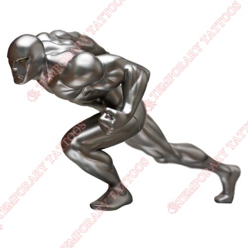 Silver Surfer Customize Temporary Tattoos Stickers NO.498